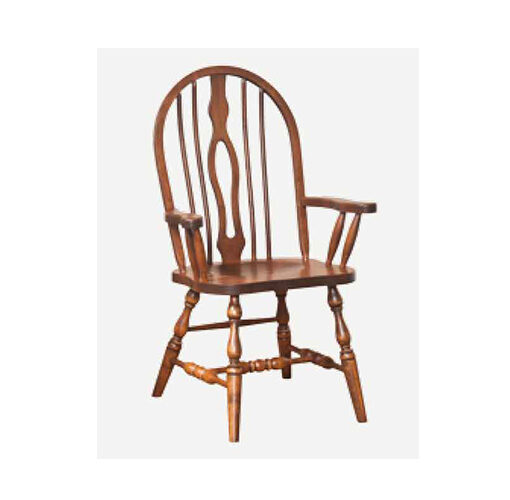 Fusion Designs Amish - Keyback Arm Chair
