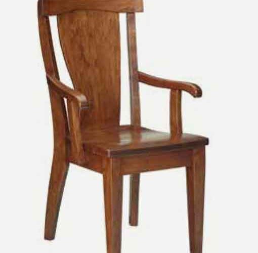 Fusion Designs Amish Arm Chair - Fabric Seat