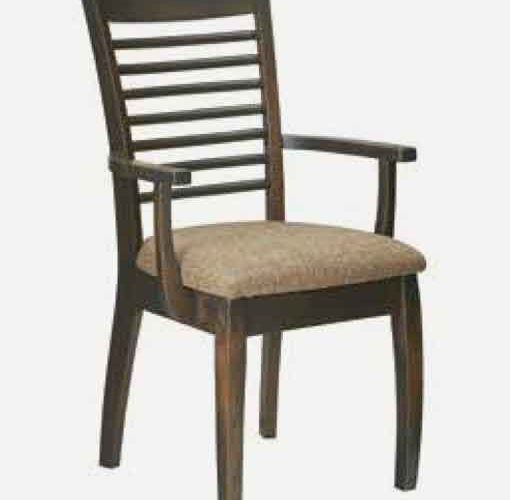 Fusion Designs Amish Arm Chair - Fabric Seat