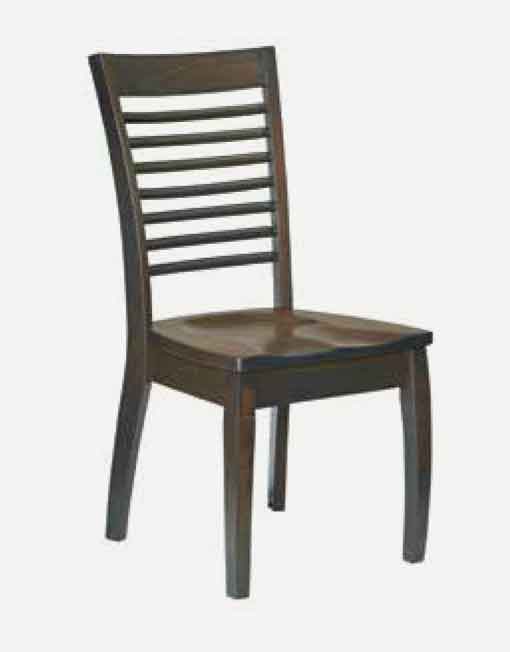 Fusion Designs Amish Side Chair - Fabric Seat