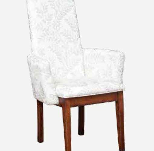 Fusion Designs Amish - Parson Arm Chair - Fabric Seat