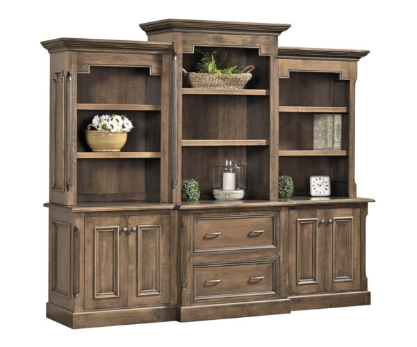 Kingston 92" Base and Three Piece Hutch