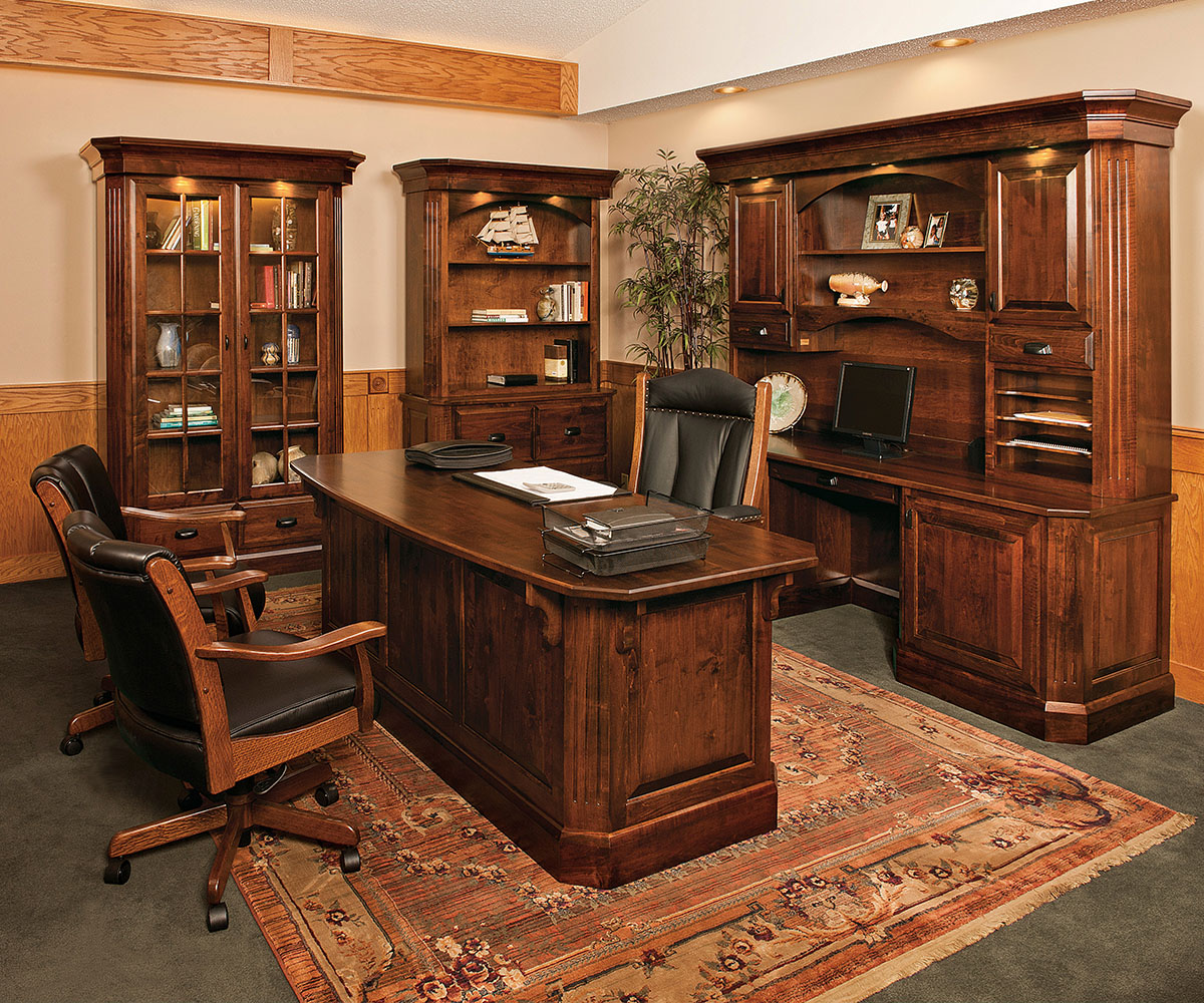 Classic Saturn Executive Desk - Image 2