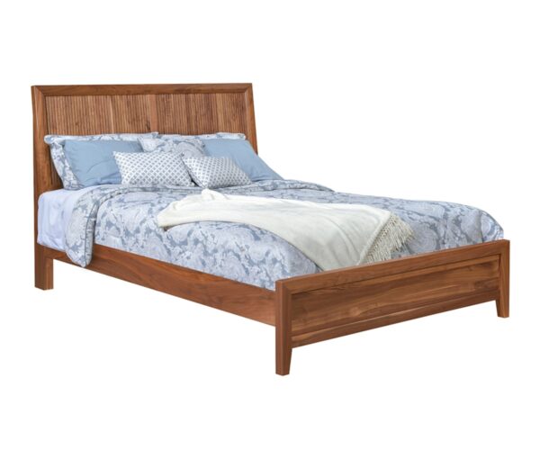 Adair Bed with Tambour Grooves