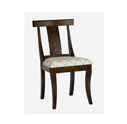 Fusion Designs Amish Side Chair - Fabric Seat