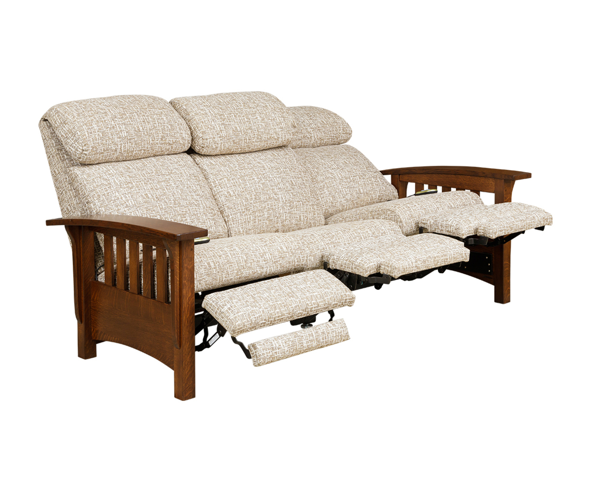 Classic Mission Recliner Sofa - Image 2