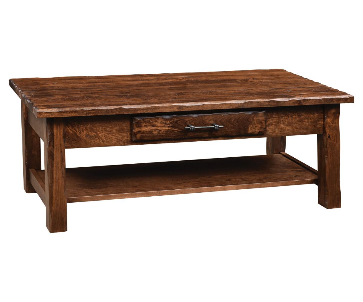 Hand Hewn Coffee Table