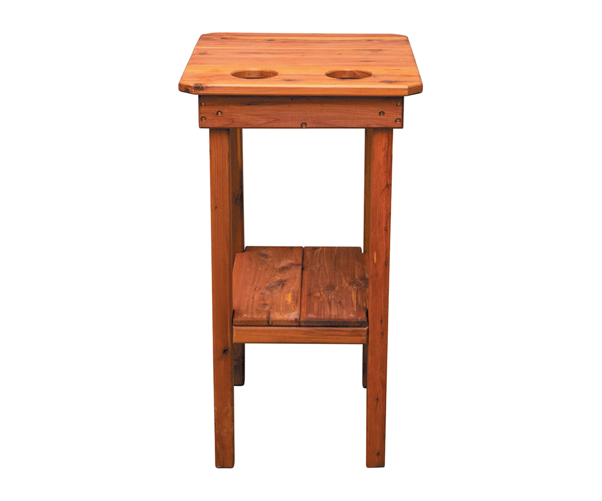 Cupholder Side Table - 29"H - Image 2