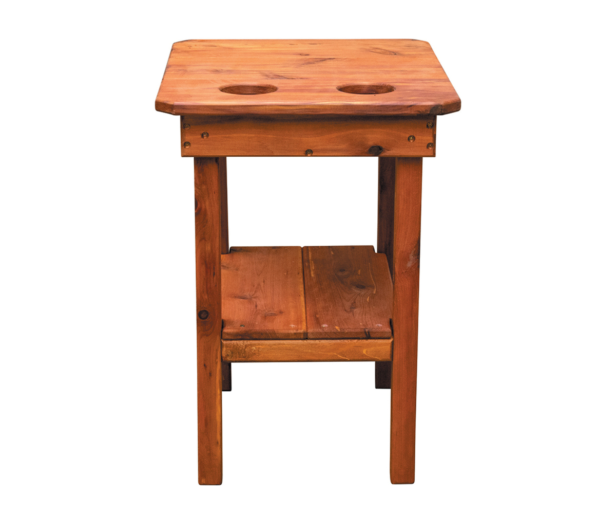 Cupholder Side Table - 23"H - Image 2