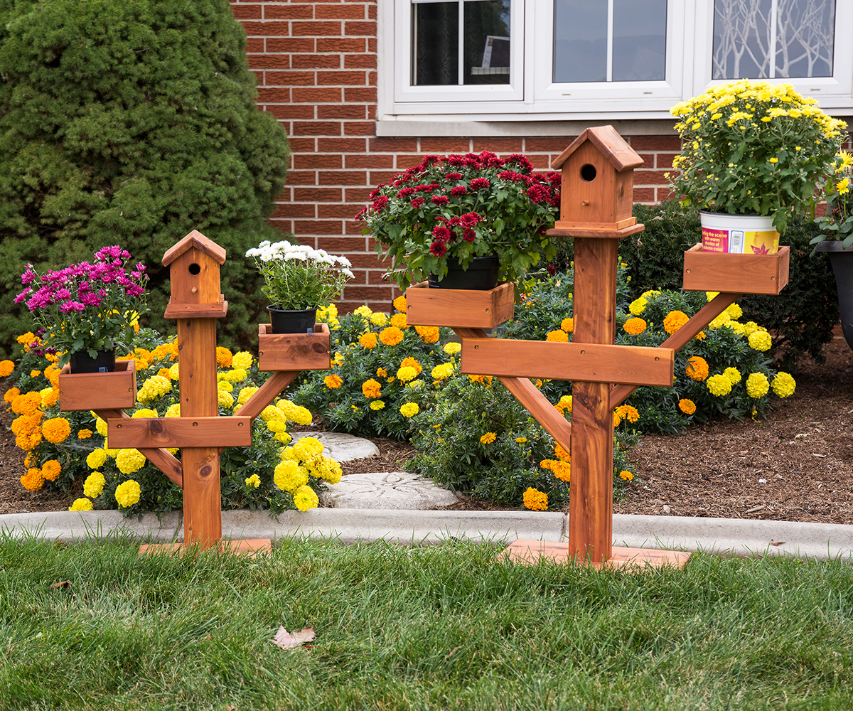 Small Birdhouse Planter - Image 4