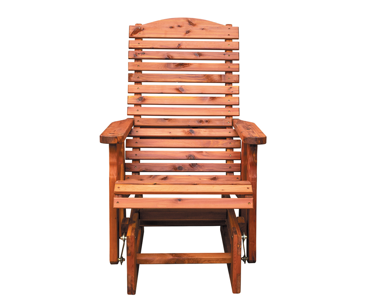 23" Slat Back Glider - Image 2