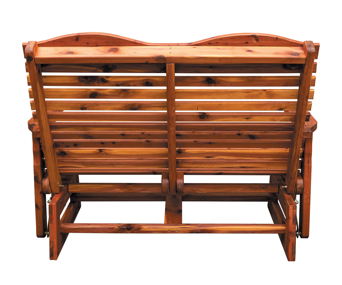 4' Slat Back Glider - Image 2