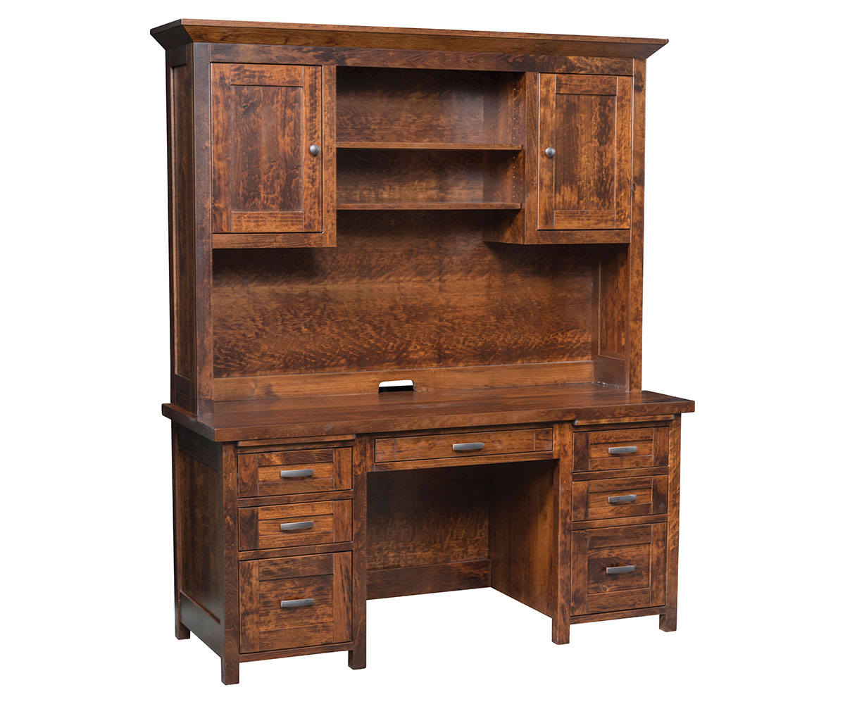 Sante Fe Desk With Hutch