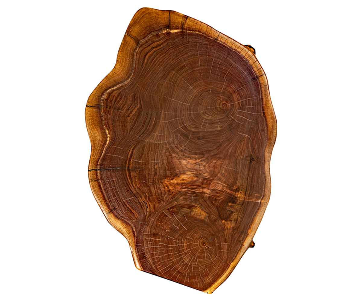 Walnut Cookie End Table - Image 2