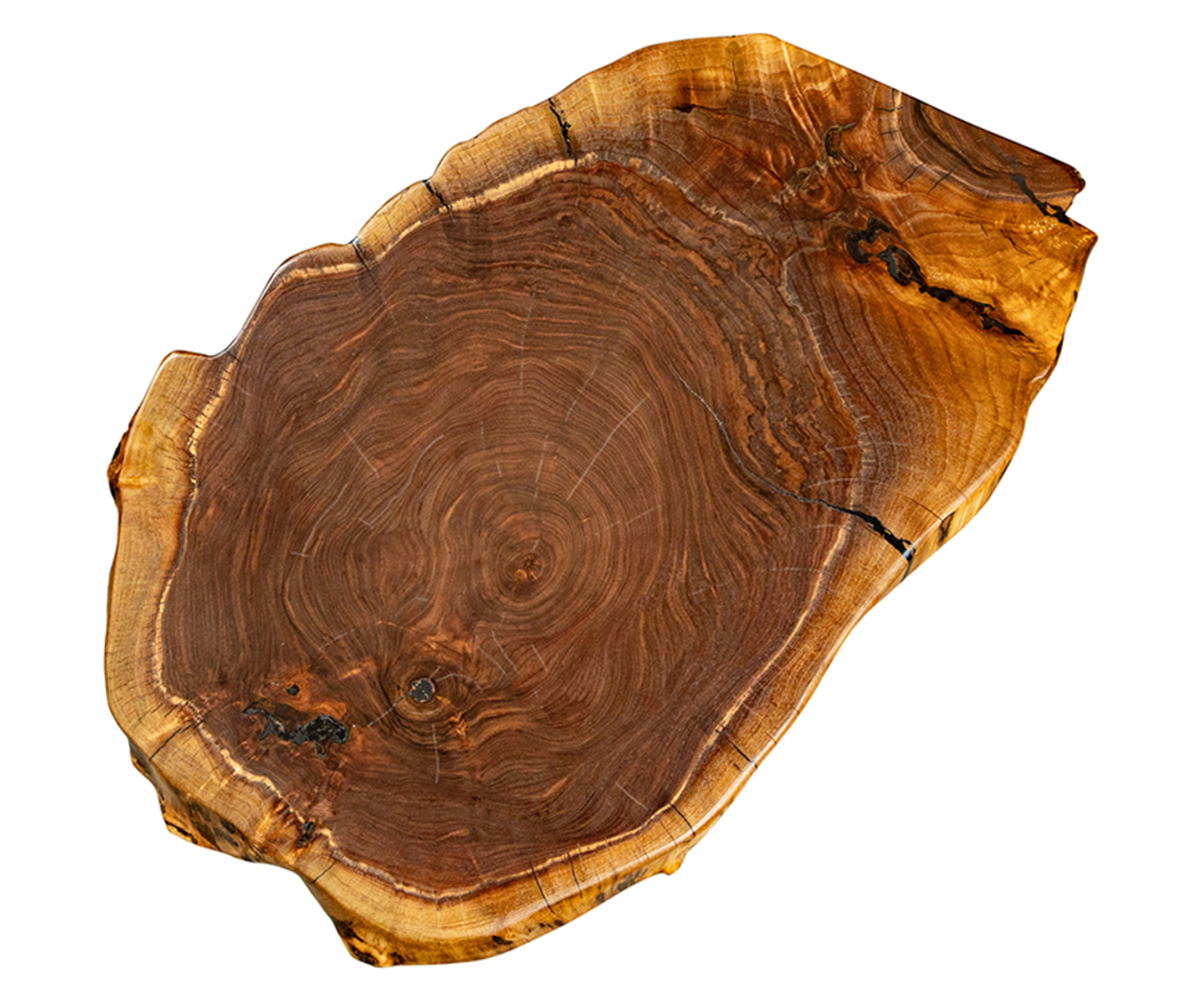 Walnut Cookie End Table - Image 2