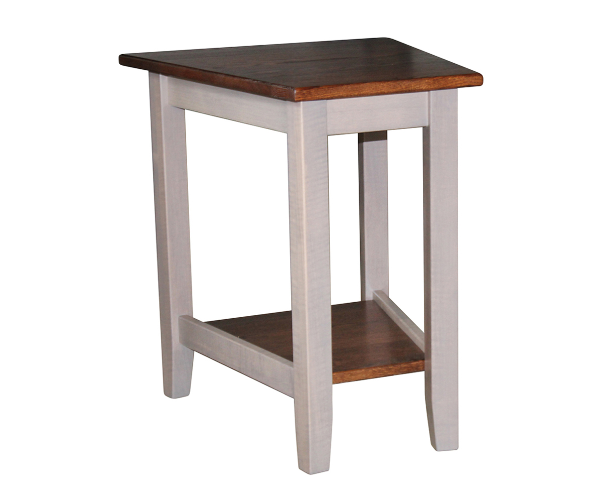 2-Tone Shaker Wedge Table