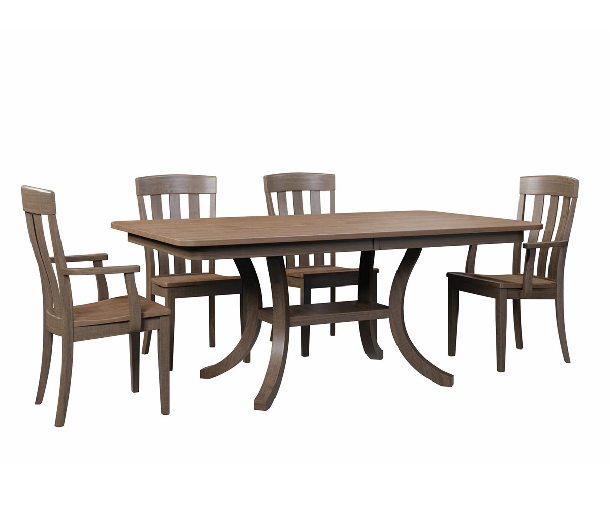 Carlisle Double Pedestal Table - Image 2