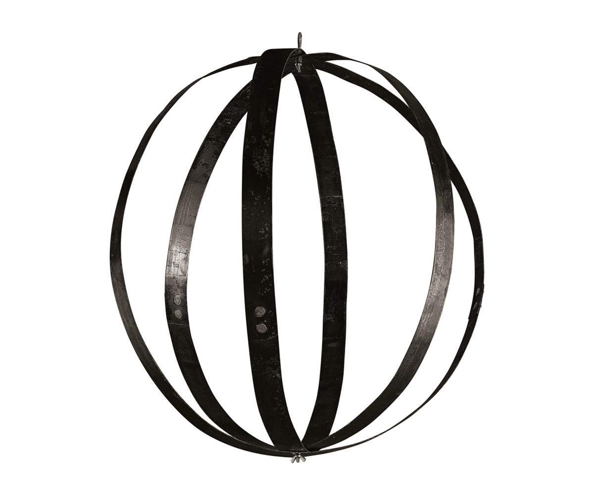 Hanging Floral Globe