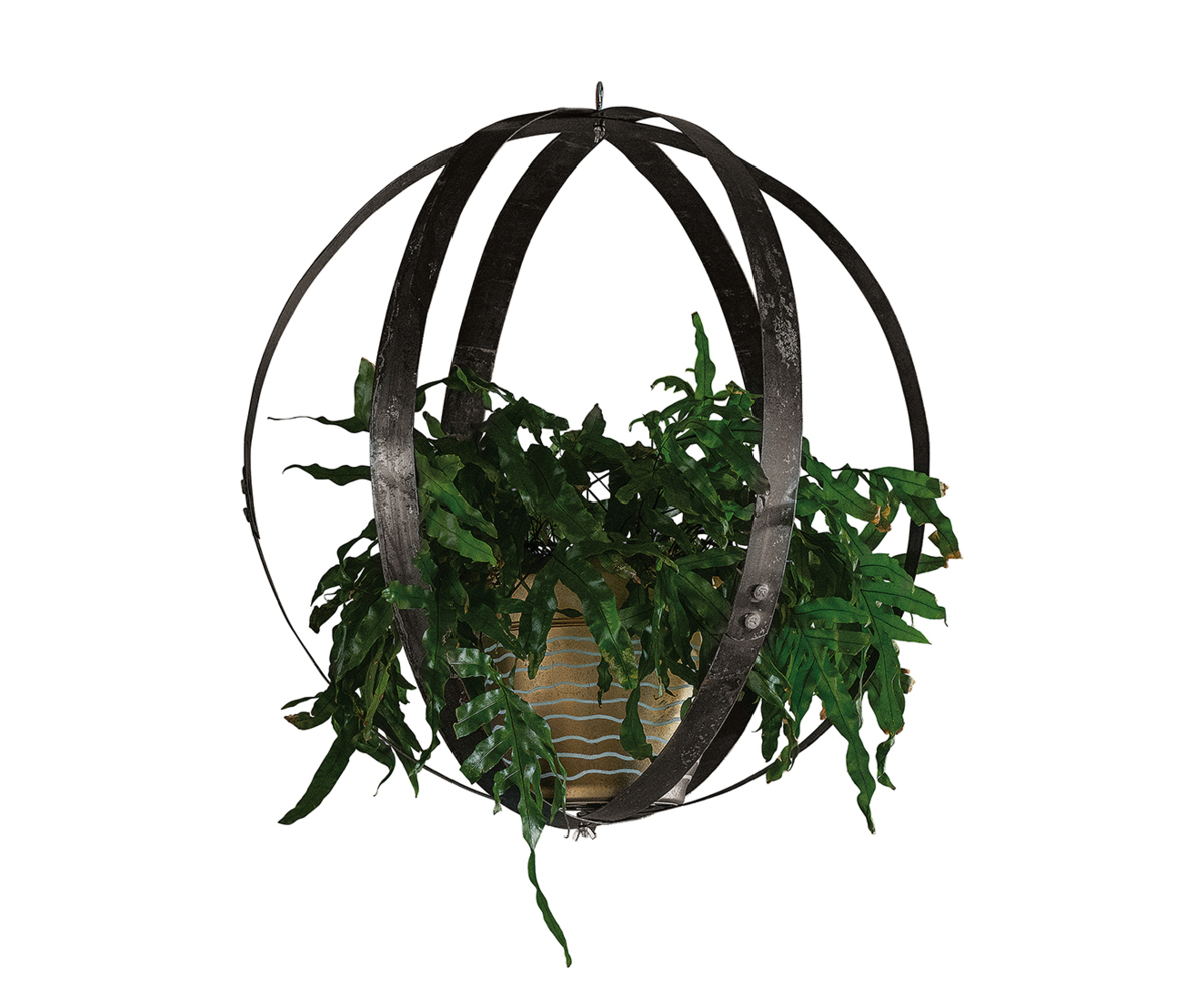 Hanging Floral Globe - Image 2