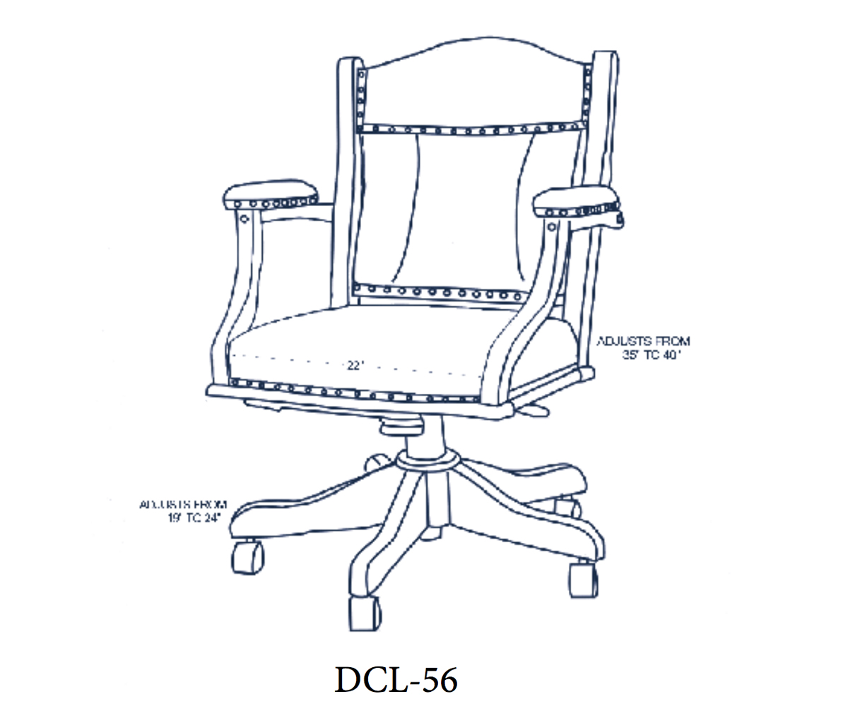 Low Back Desk Chair - Image 2