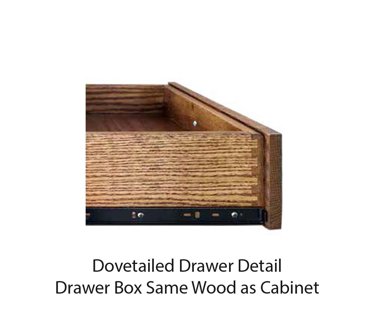 Woodland Shaker 2 Drawer File Cabinet - Image 2